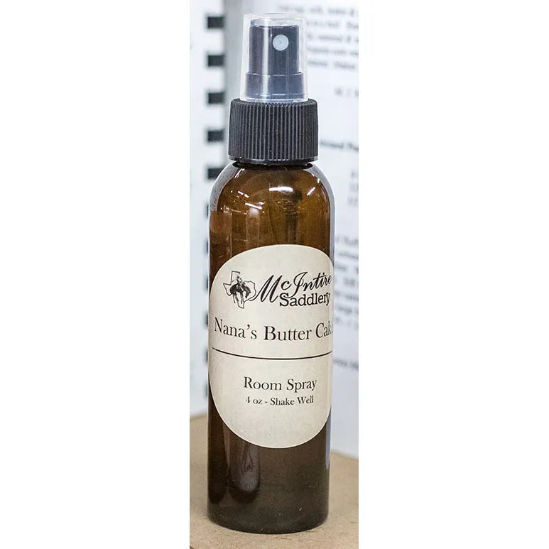 McIntire Saddlery Nanas Butter Cake Room Spray