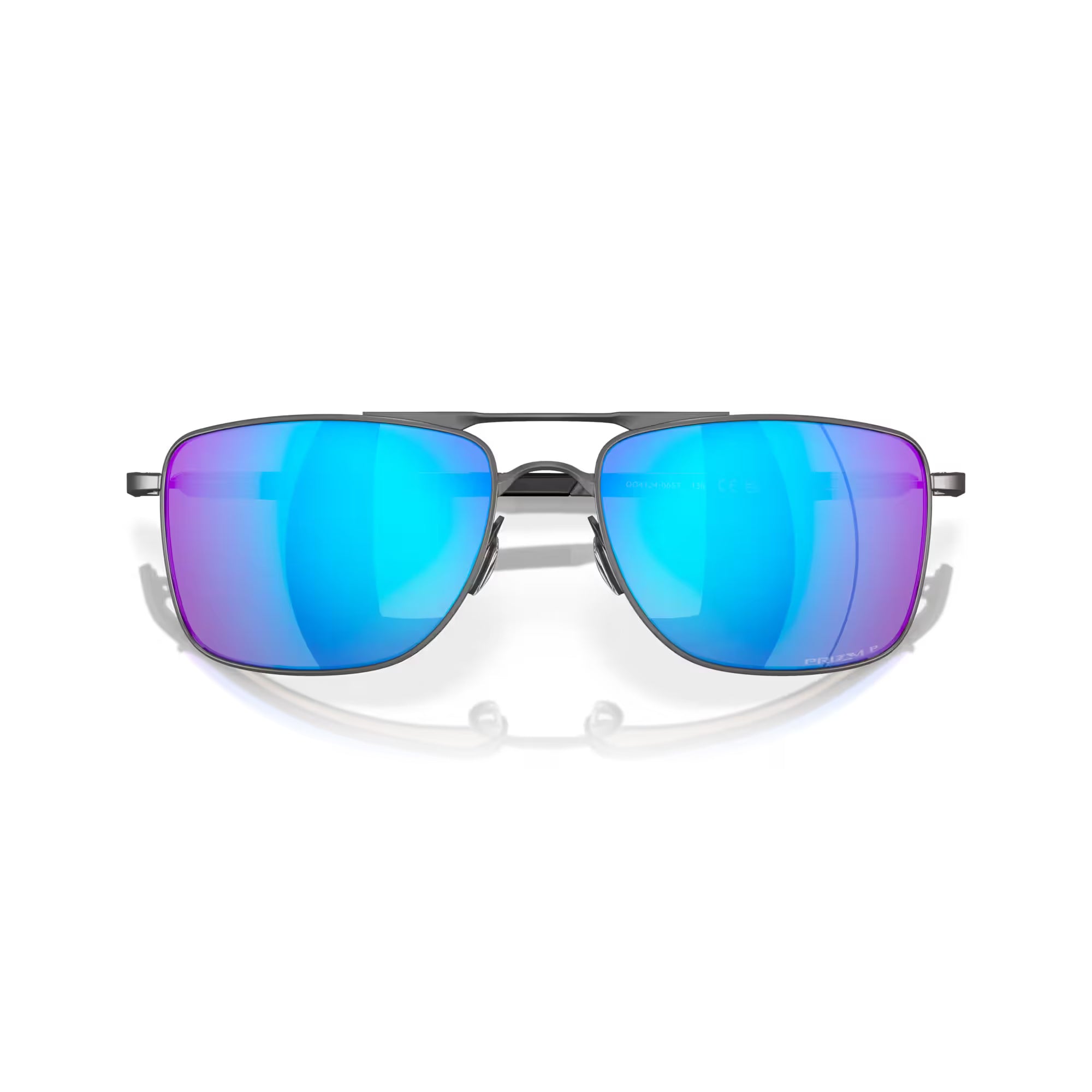 Oakley Gauge 8 Matte Gunmetal Frame with Prizm Sapphire Polarized Lenses OO4124-06