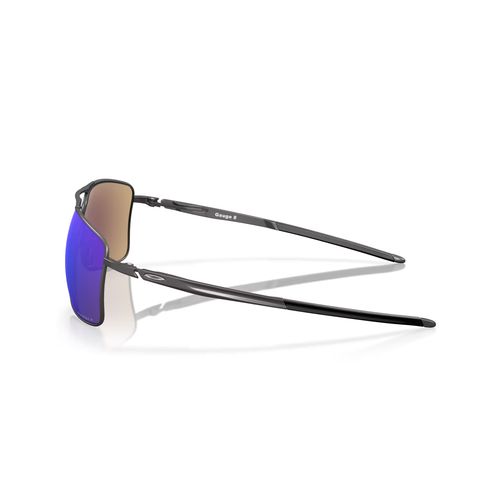 Oakley Gauge 8 Matte Gunmetal Frame with Prizm Sapphire Polarized Lenses OO4124-06