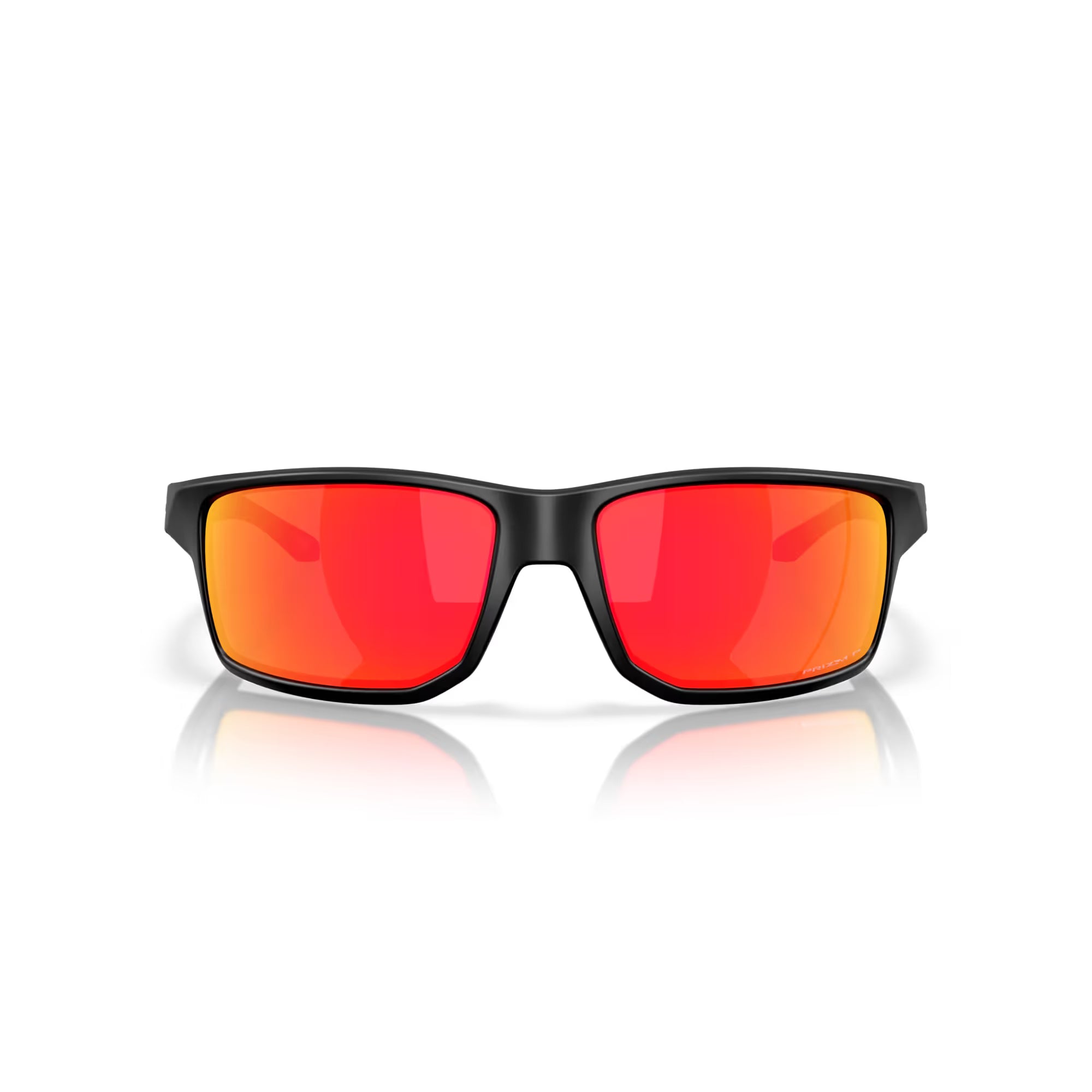 Oakley Gibston XL Matte Black Frame with Prizm Ruby Polarized Lenses 0OO9470-662