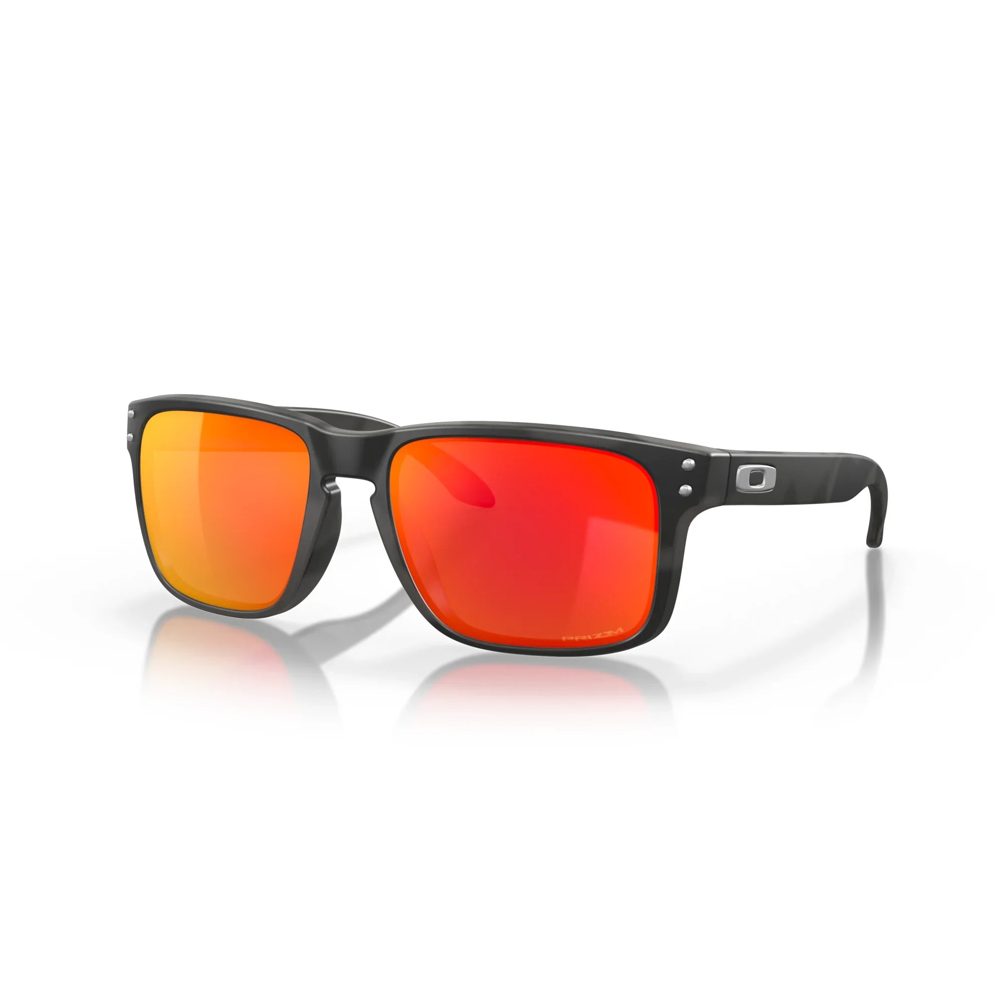 Oakley Holbrook Black Camo Frame with Prizm Ruby Lenses OO9102-E955