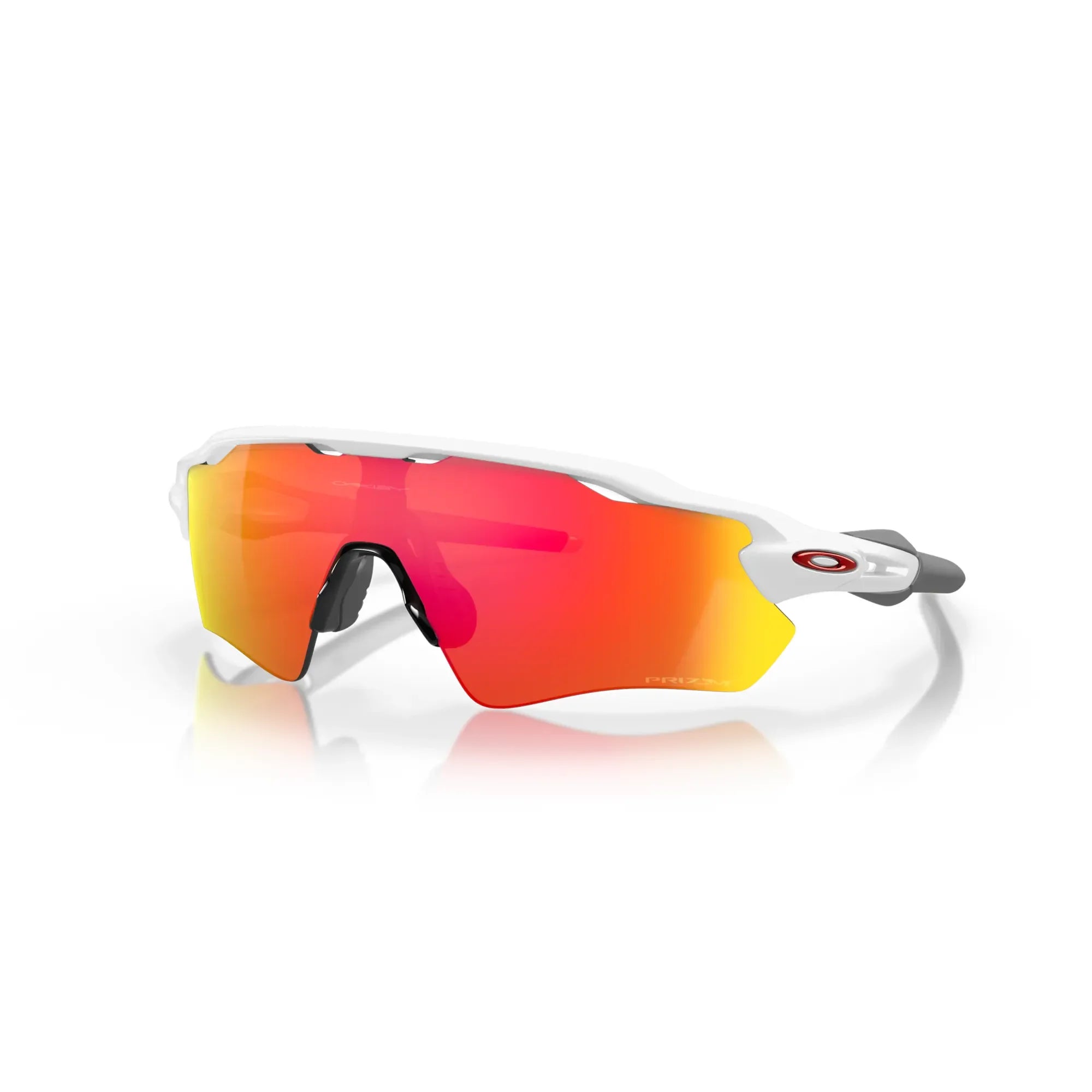 Oakley Radar EV Path Polished White Frame with Prizm Ruby Lenses OO9208-7238