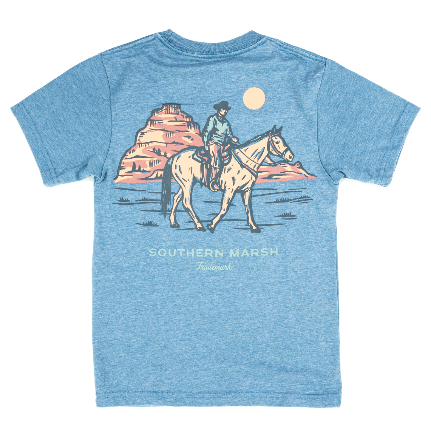 Boy's Southern Marsh Slate Marfa Rider Tee YTWCC-SLT