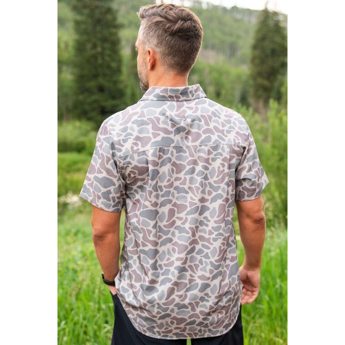 Men's Burlebo Performance Button Up 0008-PBU-CDC - Crazy House Western Wear
