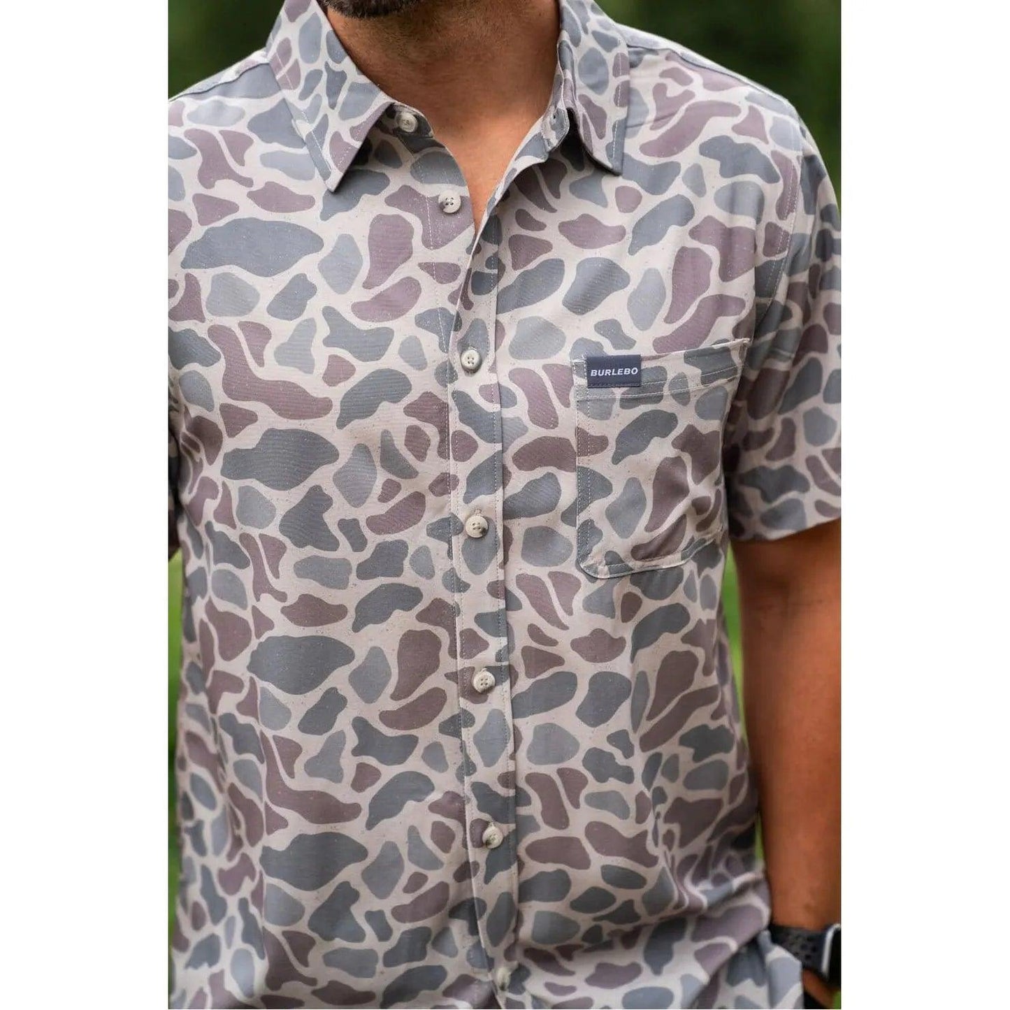 Men's Burlebo Performance Button Up 0008-PBU-CDC - Crazy House Western Wear