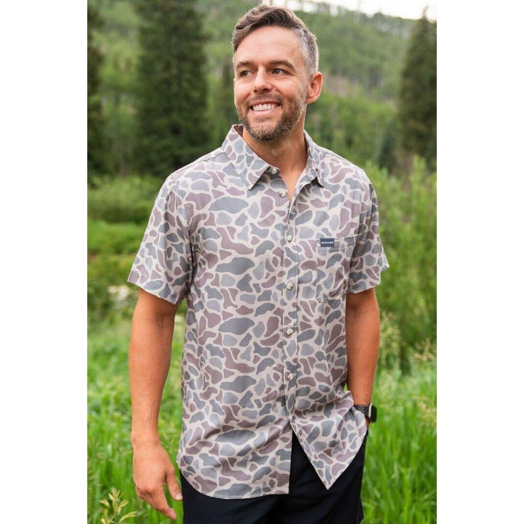 Men's Burlebo Performance Button Up 0008-PBU-CDC - Crazy House Western Wear