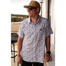 Men's Burlebo Performance Button Up 0008PBU-CFB - Crazy House Western Wear
