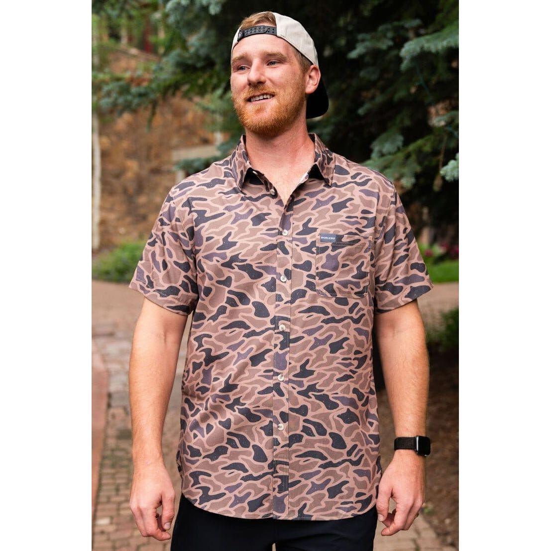 Men's Burlebo Performance Button Up PBU-GC - Crazy House Western Wear