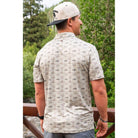 Men's Burlebo Performance Polo PP-FD-GRN - Crazy House Western Wear