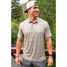 Men's Burlebo Performance Polo PP-FD-GRN - Crazy House Western Wear