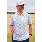 Men's Burlebo Performance Polo PP-HIO-W - Crazy House Western Wear