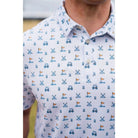 Men's Burlebo Performance Polo PP-HIO-W - Crazy House Western Wear