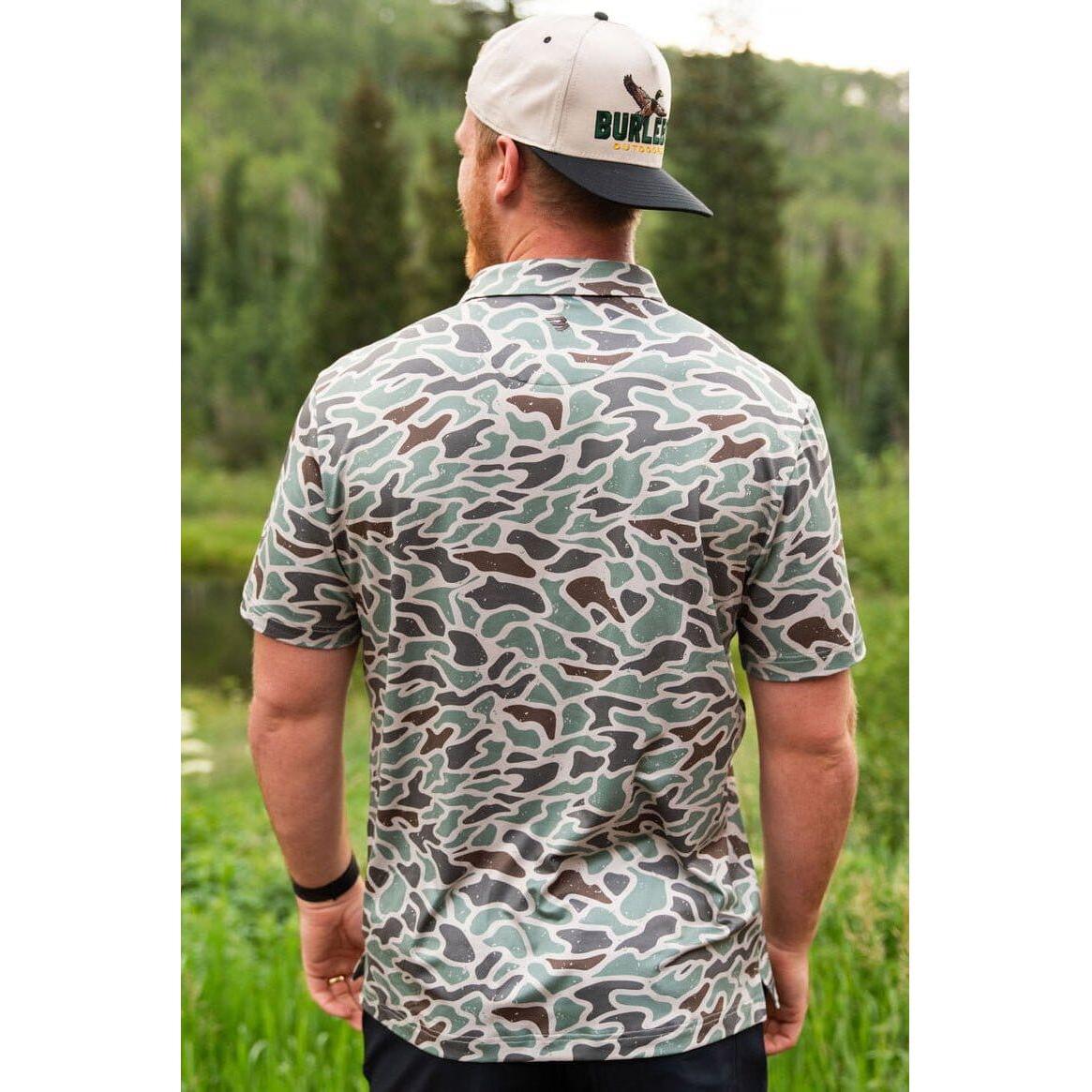 Men's Burlebo Performance Polo 0008PP-RDC - Crazy House Western Wear