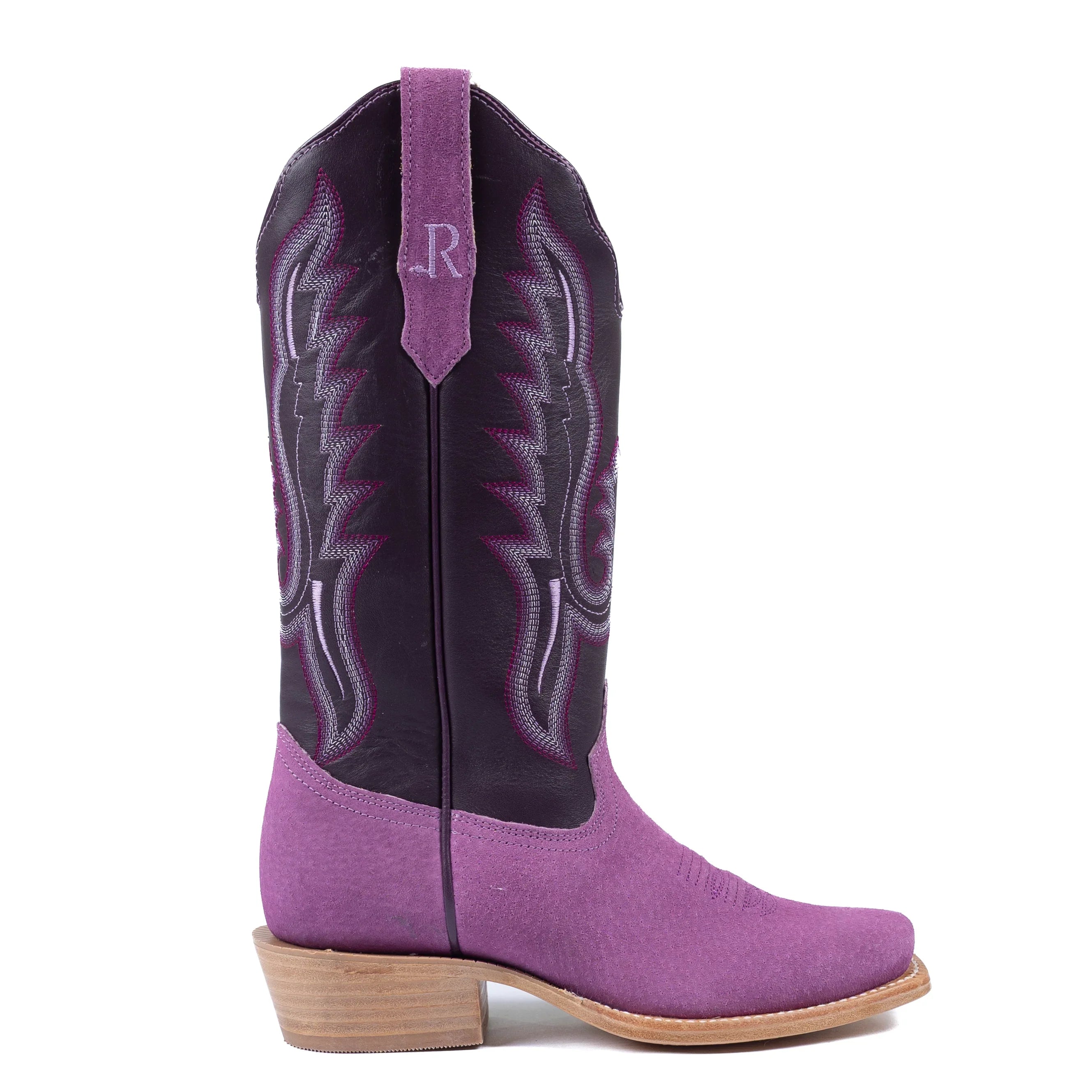 R. Watson Women's Violet Boar Boots with 13" Violet Sinatra Tops RWL8614-1