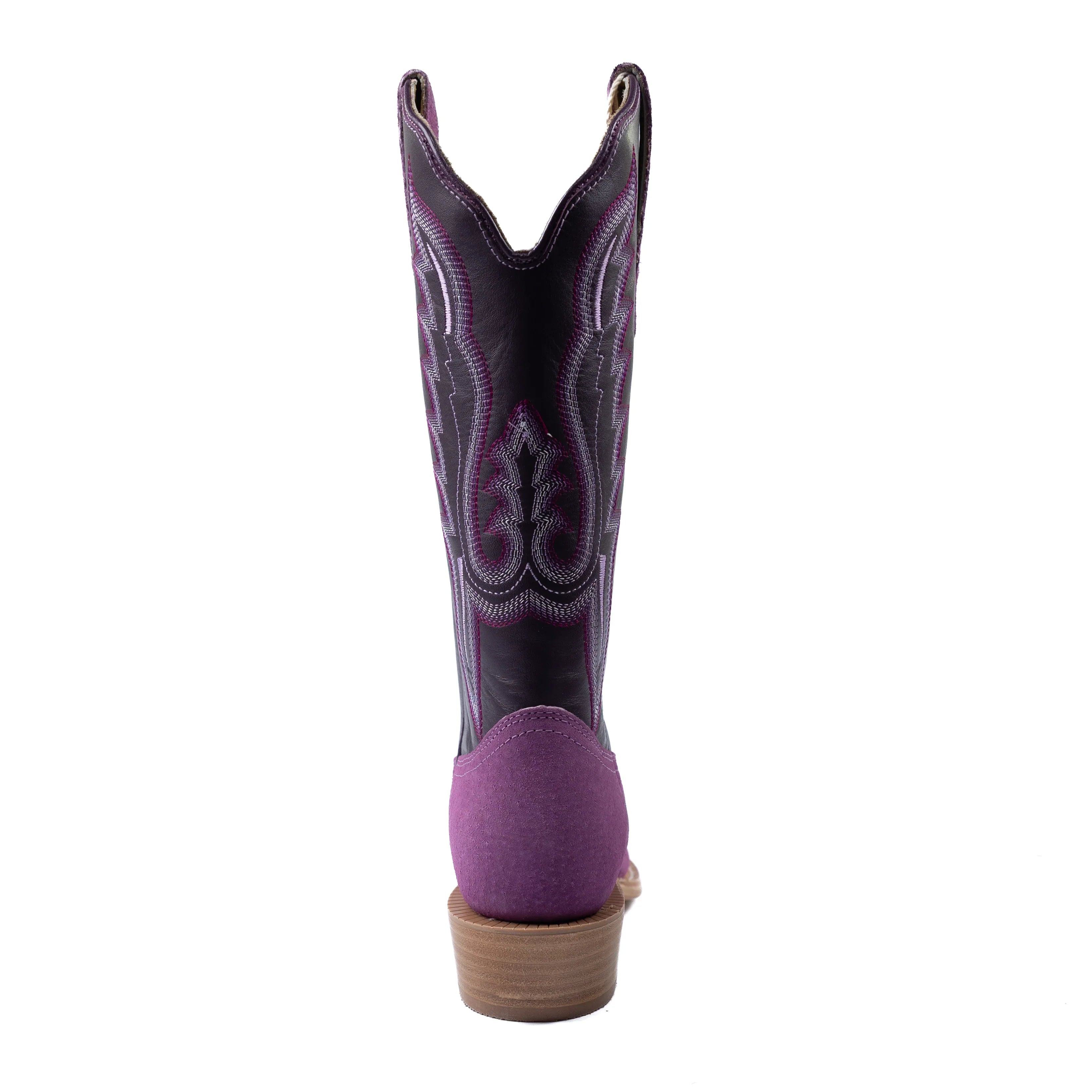 R. Watson Women's Violet Boar Boots with 13" Violet Sinatra Tops RWL8614-1