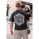 Men's Burlebo Rad Dad T-Shirt RDDC-SS-HDG - Crazy House Western Wear