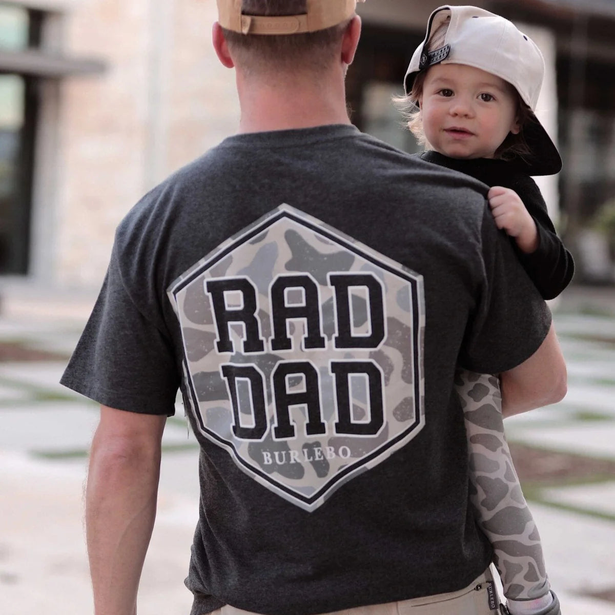 Men's Burlebo Rad Dad - Heather Black RDDC-SS-HB - Crazy House Western Wear