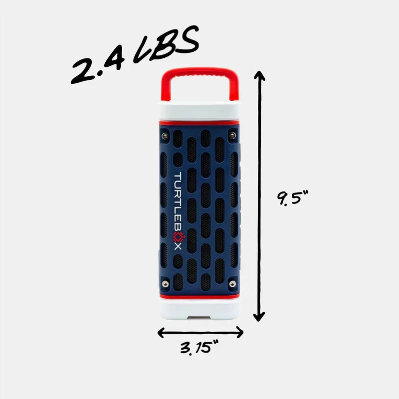 TurtleBox Americana Blue Portable Ranger TBRANG-AMERICANA