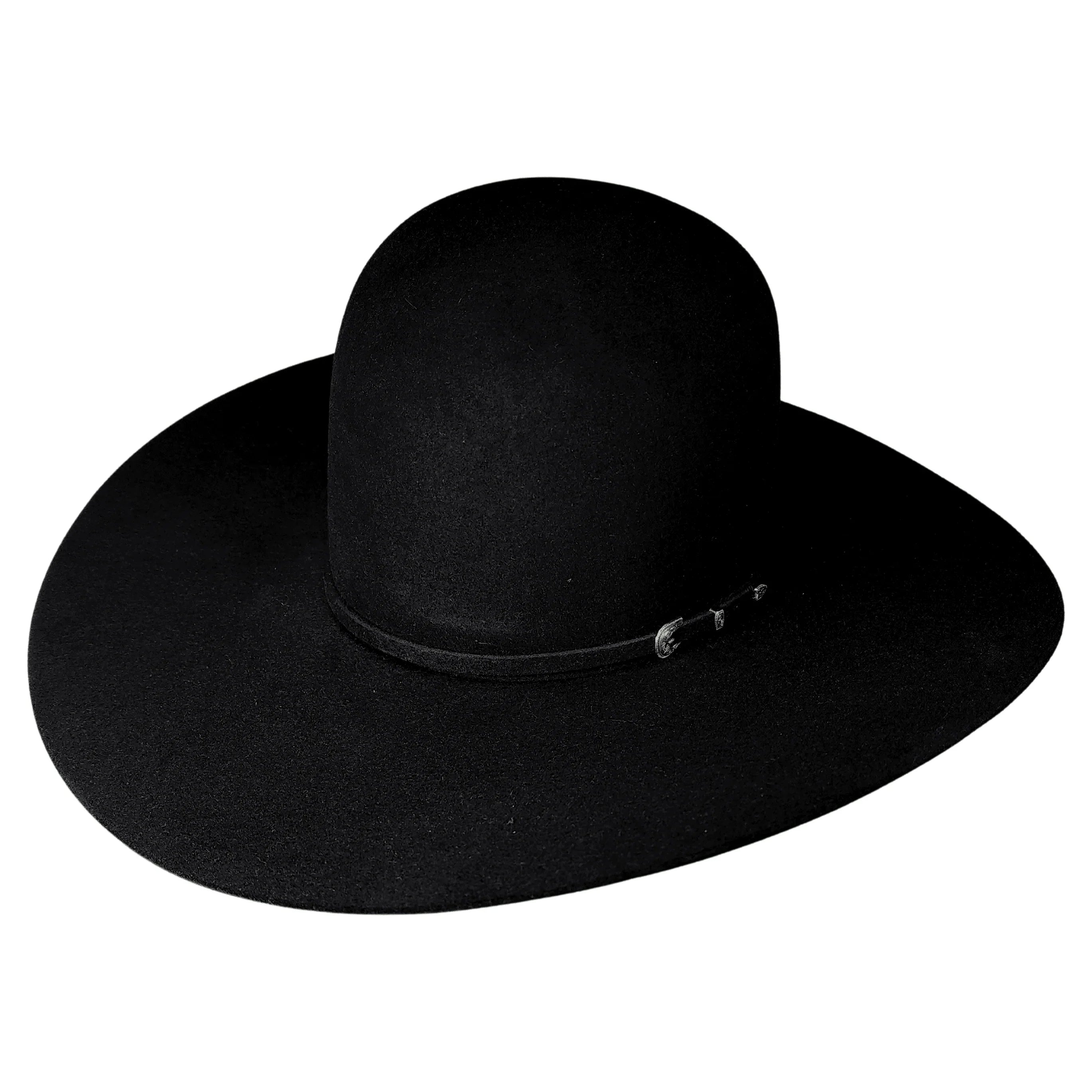 Rodeo King 7X Black 5" Felt Hat - Crazy House Western Wear