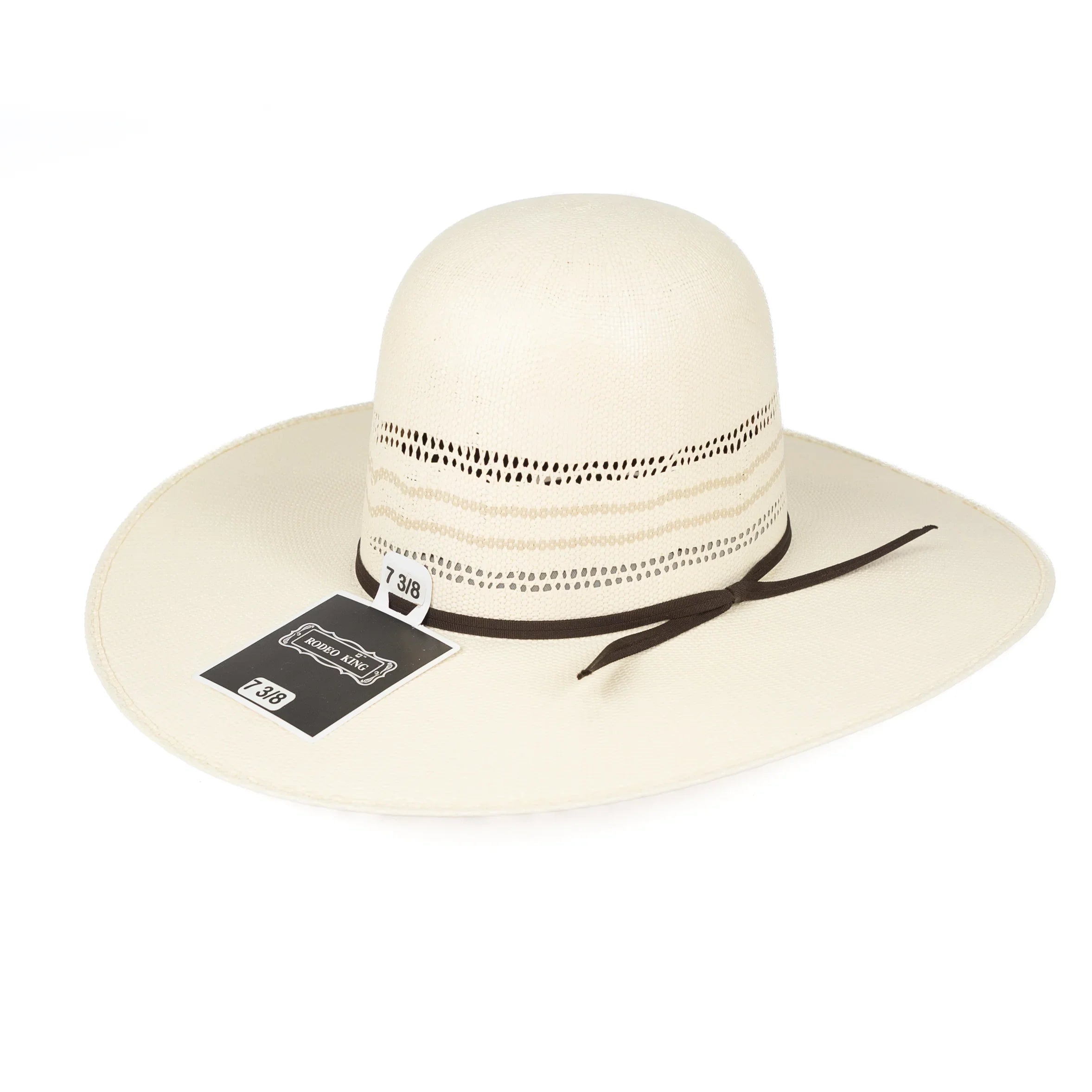 Rodeo King Highway 4.5" Bangora Straw Hat