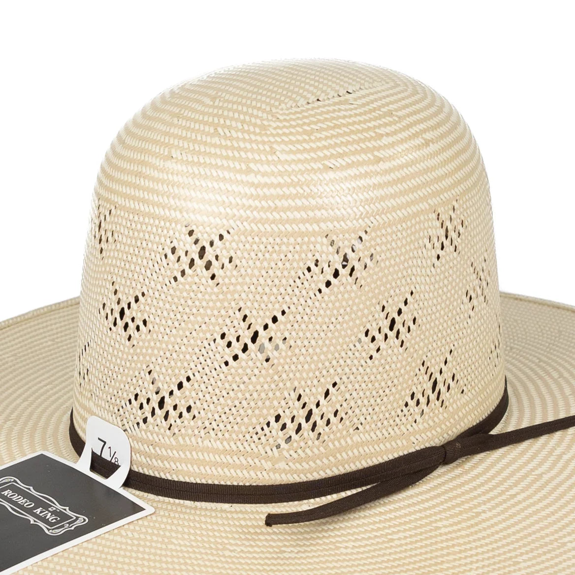 Rodeo King Starburst 4.25" Straw Hat