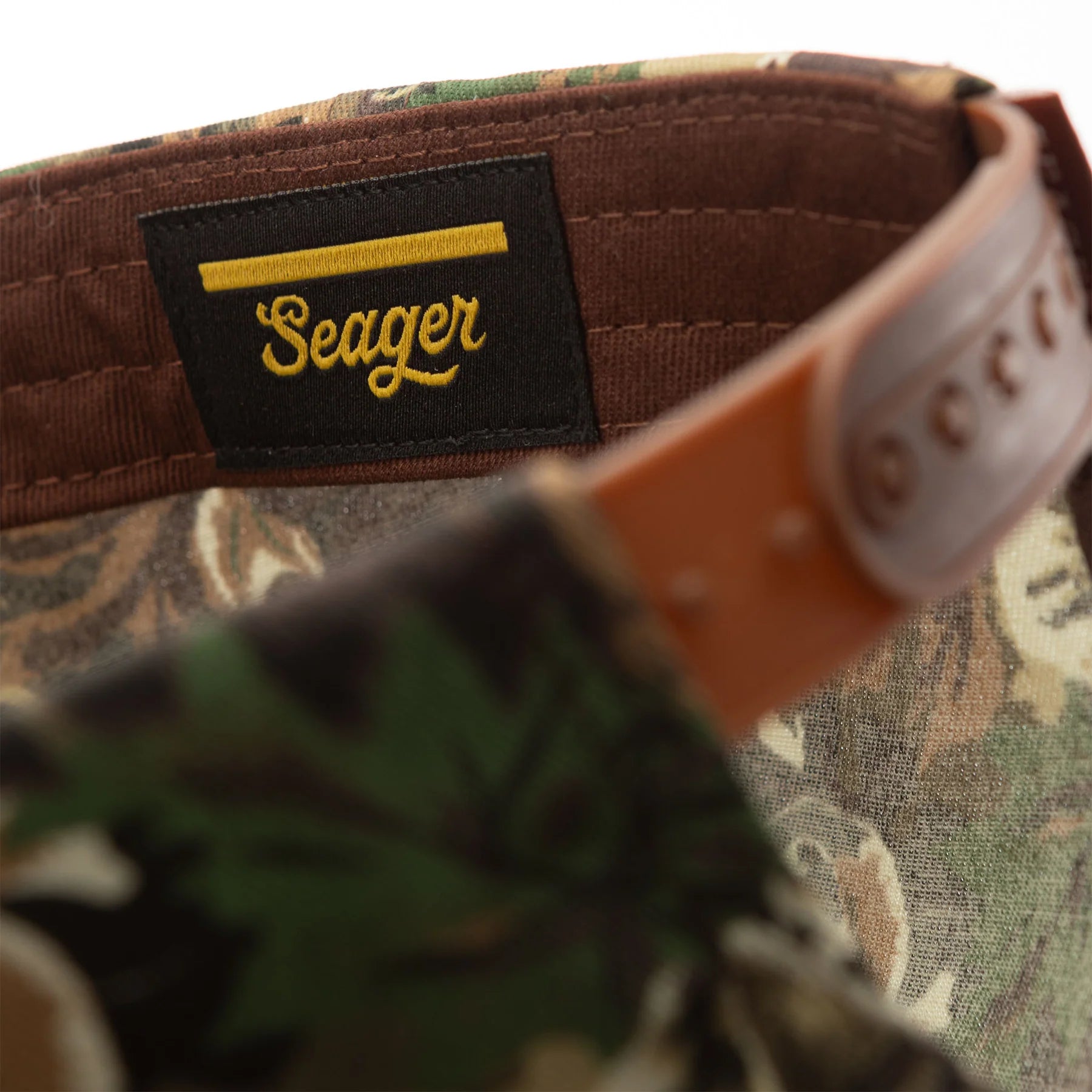 Men's Seager Branded Snapback MHSP242BRANDCAMO - Crazy House Western Wear