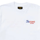 Men's Seager USA Russ Tee White MTSU25USARUSSWHT - Crazy House Western Wear