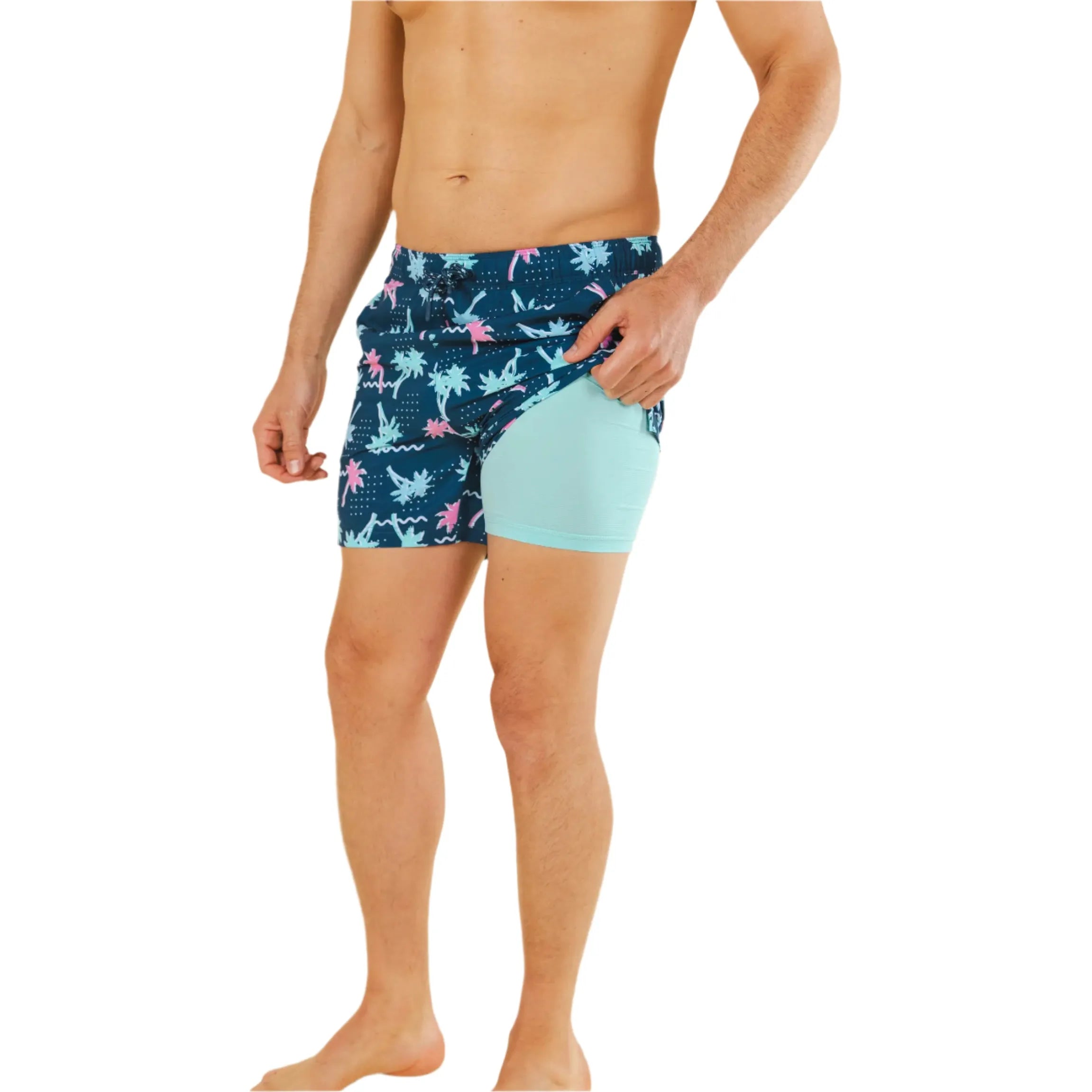 Men's Shinesty 8" Seam Swim Trunks 10374-1857 - Crazy House Western Wear