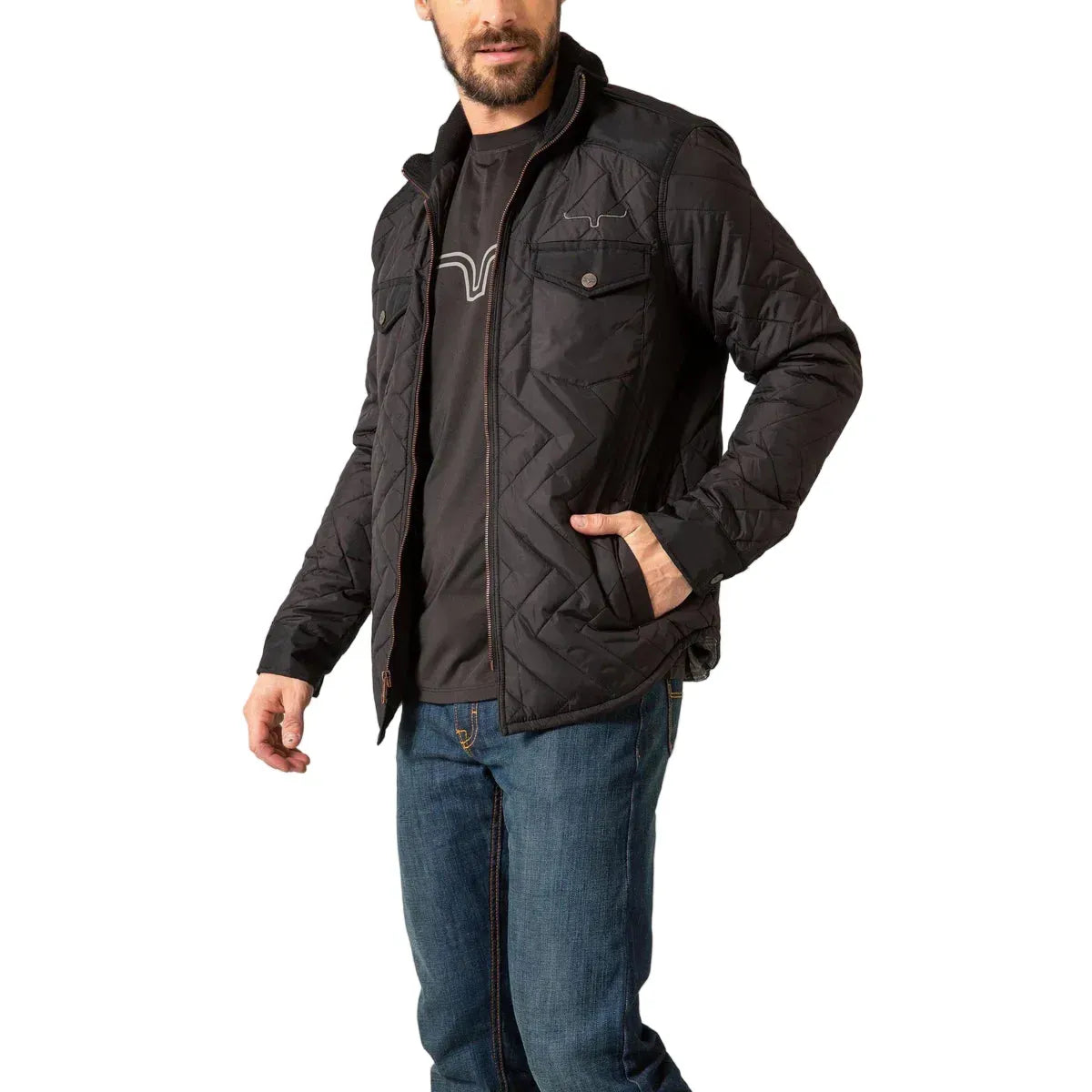 Men's Kimes Ranch Black Skink Puffer Jacket