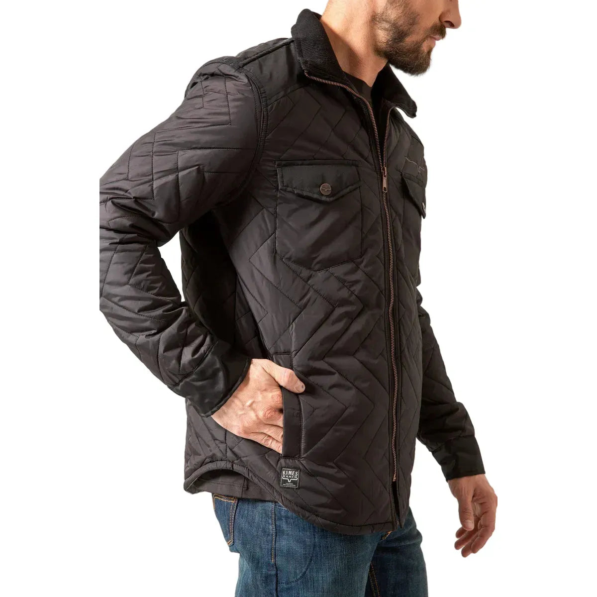 Men's Kimes Ranch Black Skink Puffer Jacket