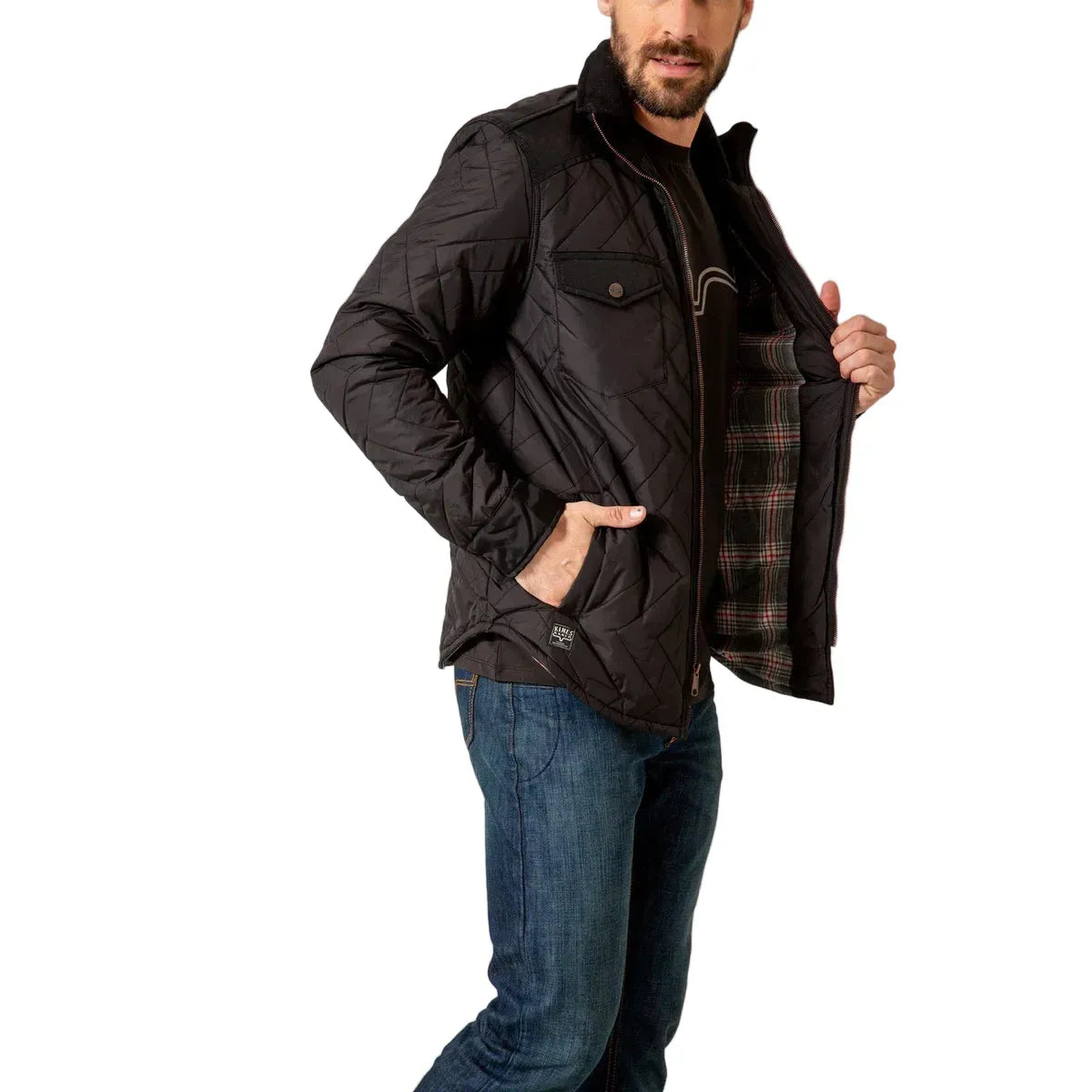 Men's Kimes Ranch Black Skink Puffer Jacket