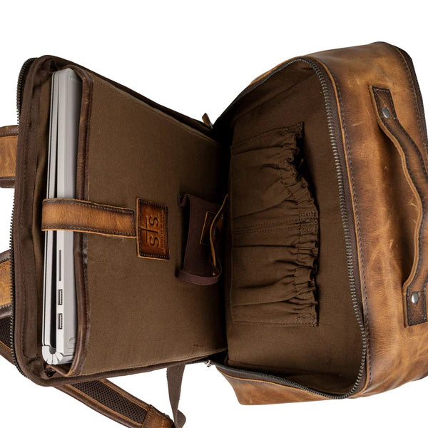 STS Ranchwear Vaquero Cowhide Lennon Backpack STS34152