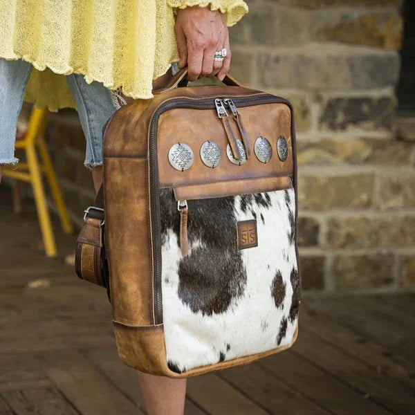 STS Ranchwear Vaquero Cowhide Lennon Backpack STS34152