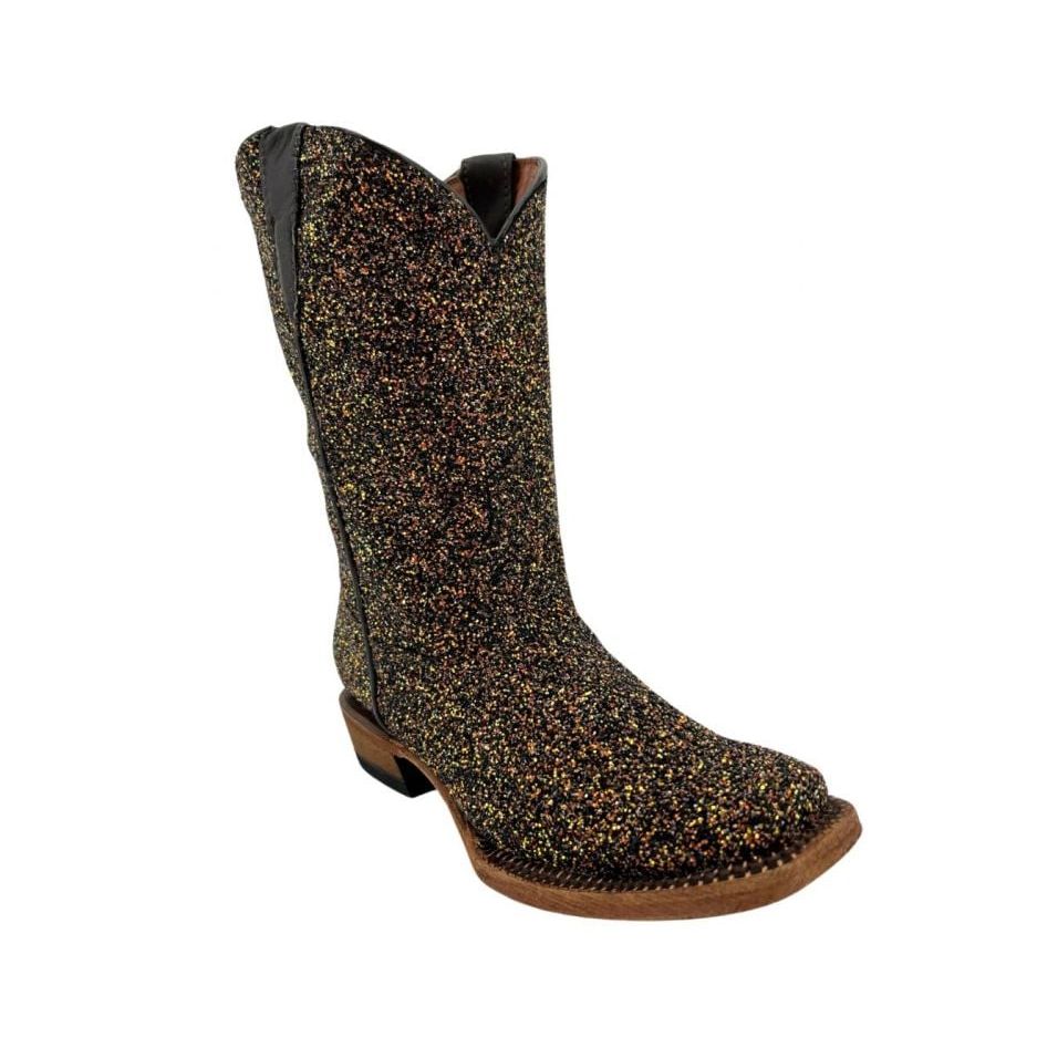 Girl's Tanner Mark Mermaid Brown Glitter Boots TMG205035