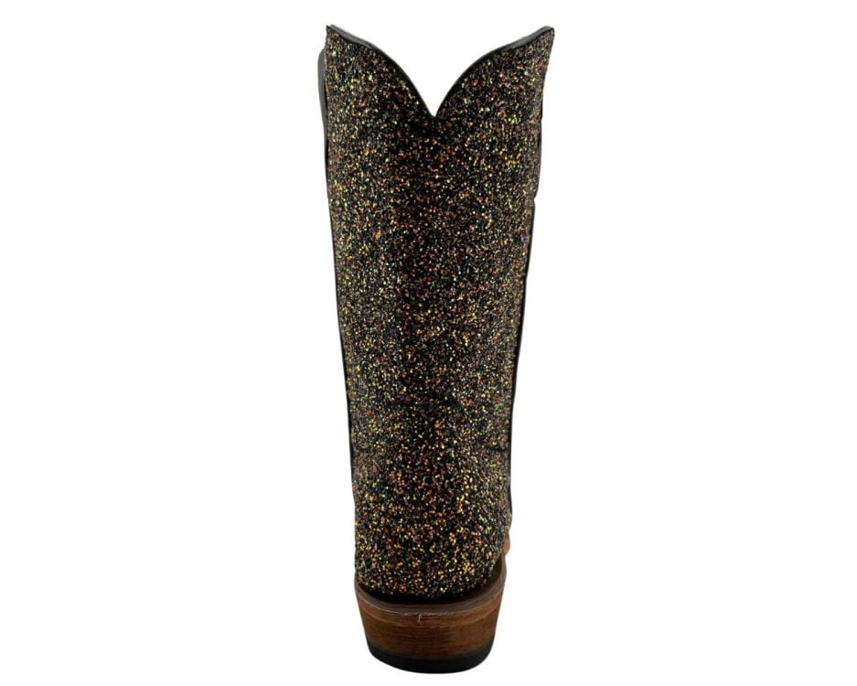 Girl's Tanner Mark Mermaid Brown Glitter Boots TMG205035