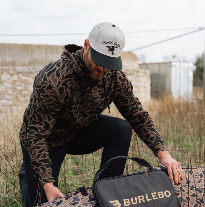 Burlebo Men's Bendita Camo Thermal Hoodie TH-BITAC
