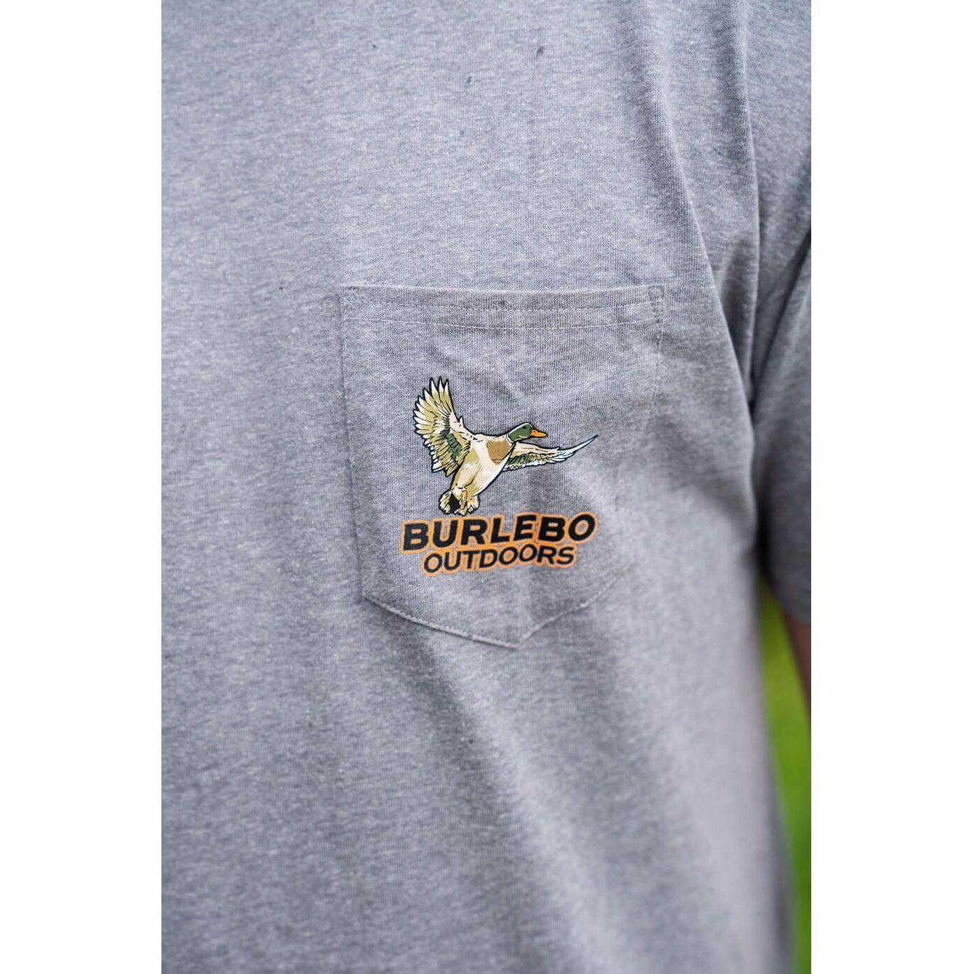 Men's Burlebo Timber Ducks T-Shirt TDKS-SS-DHG - Crazy House Western Wear