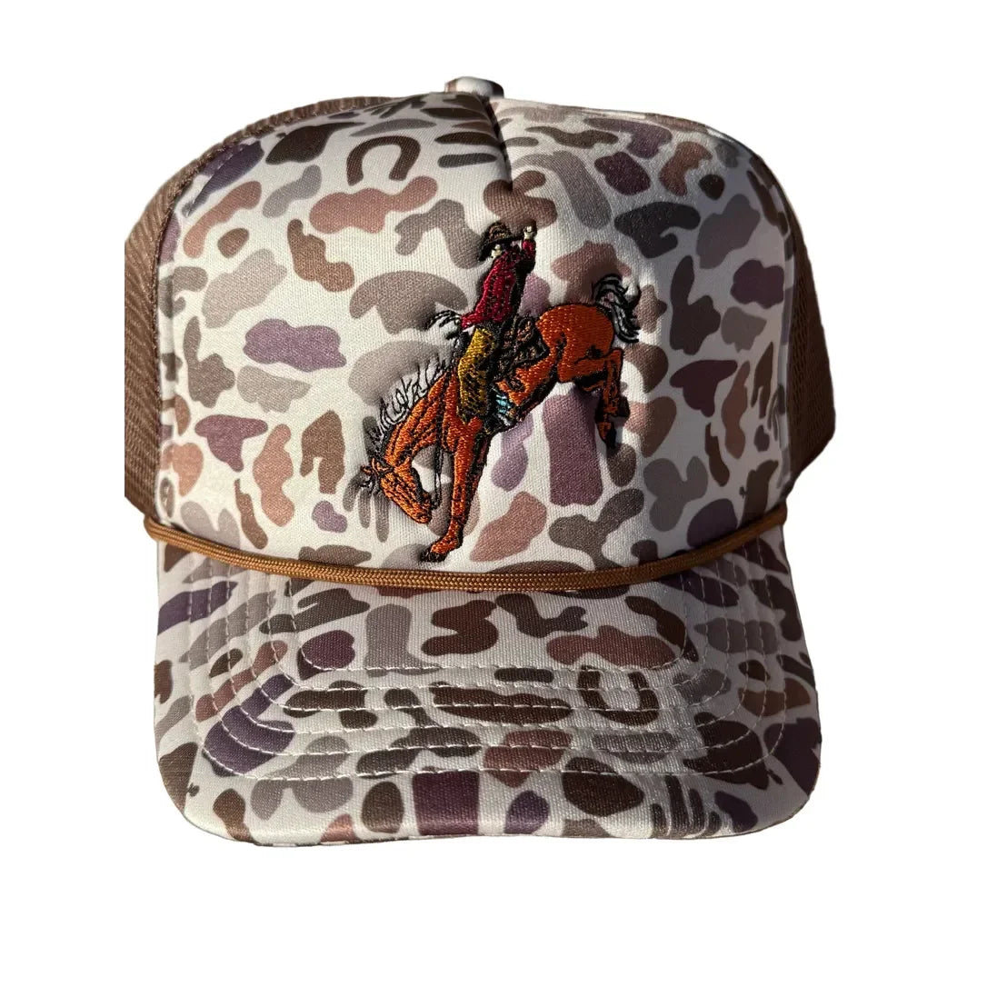 Toddler Camo Bucking Cowboy Foam Trucker Hat TF-82200T-CBC