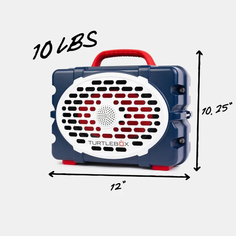 TurtleBox Americana Blue Limited Gen 3 Speaker GEN3SPEAKER-RWB