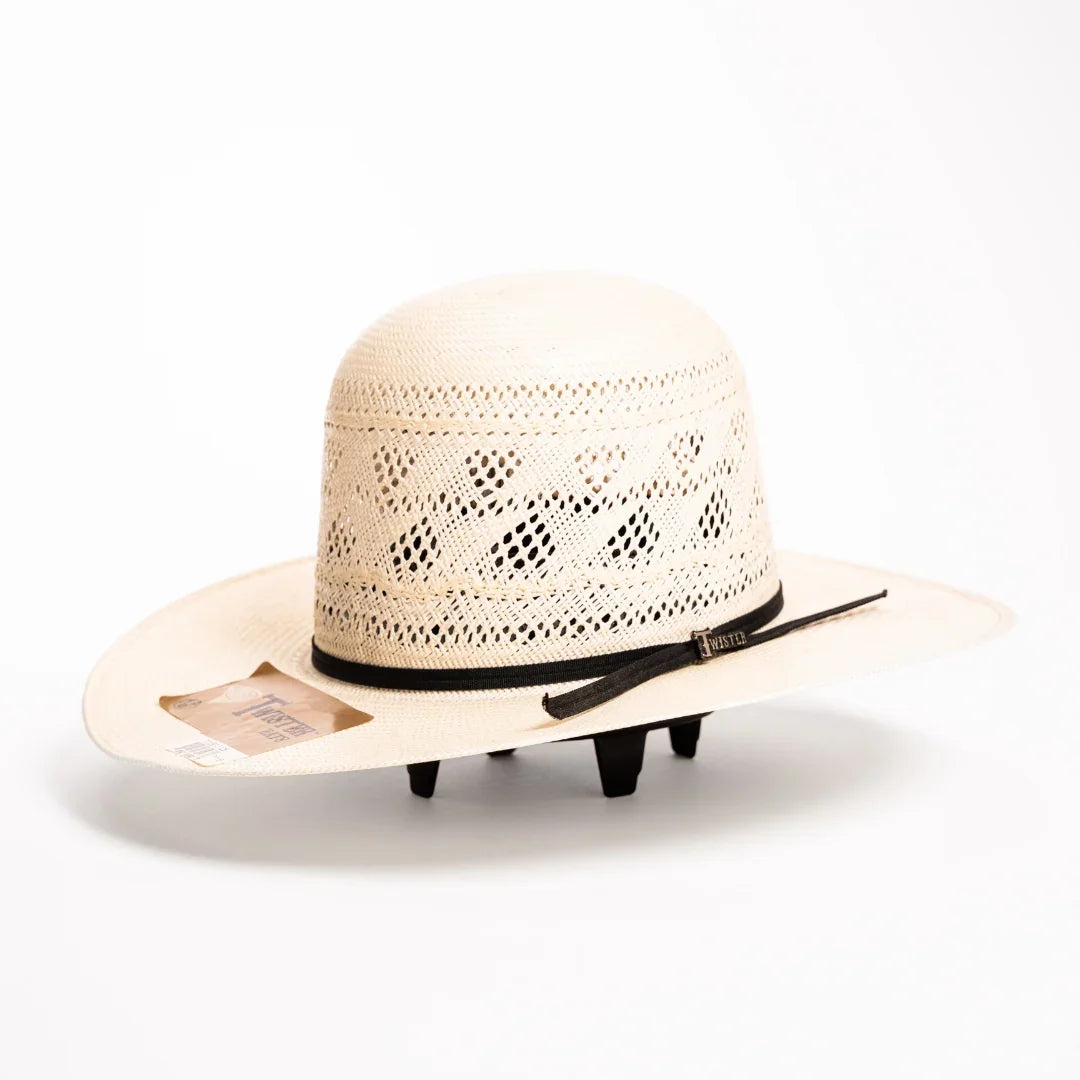 Twister 20X 3.75" Straw Hat T73397 - Crazy House Western Wear