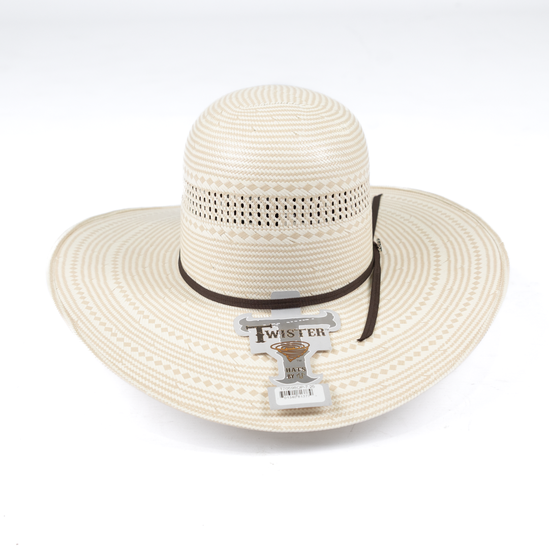 Twister 4.5" Shantung Style Straw Hat T70598OP