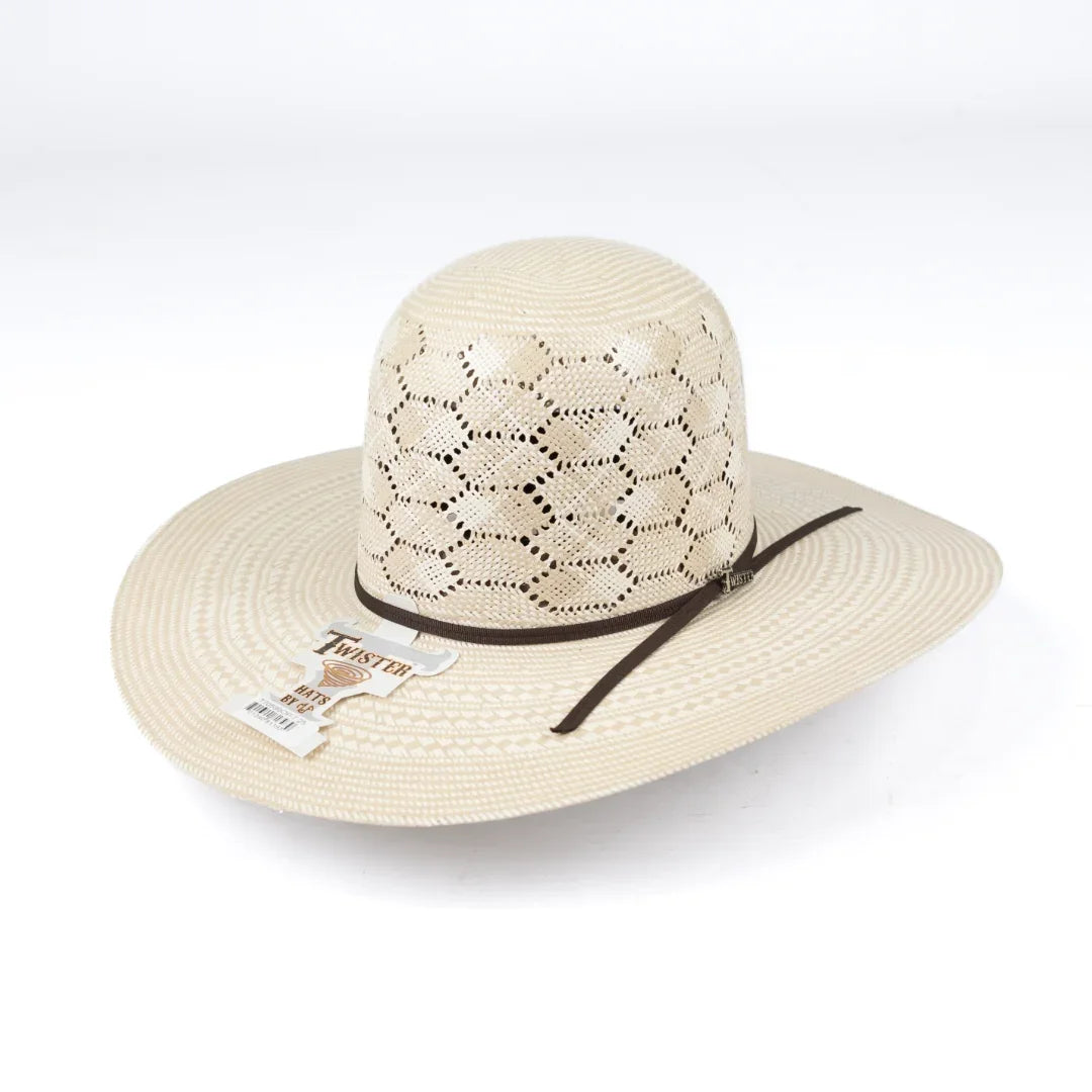Twister 4.5" Shantung Style Straw Hat T70599OP
