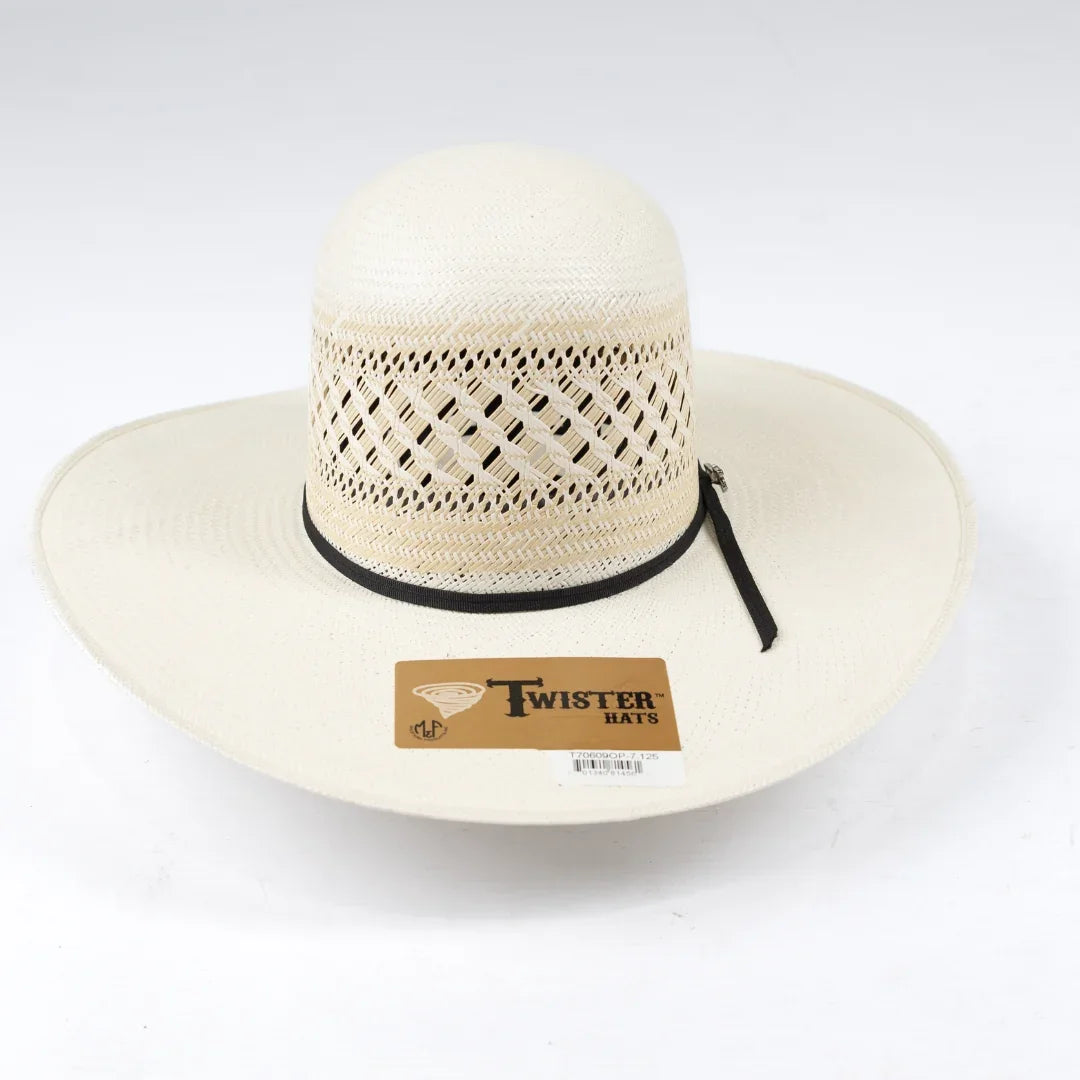 Twister 4.5" Shantung Style Straw Hat T70609OP