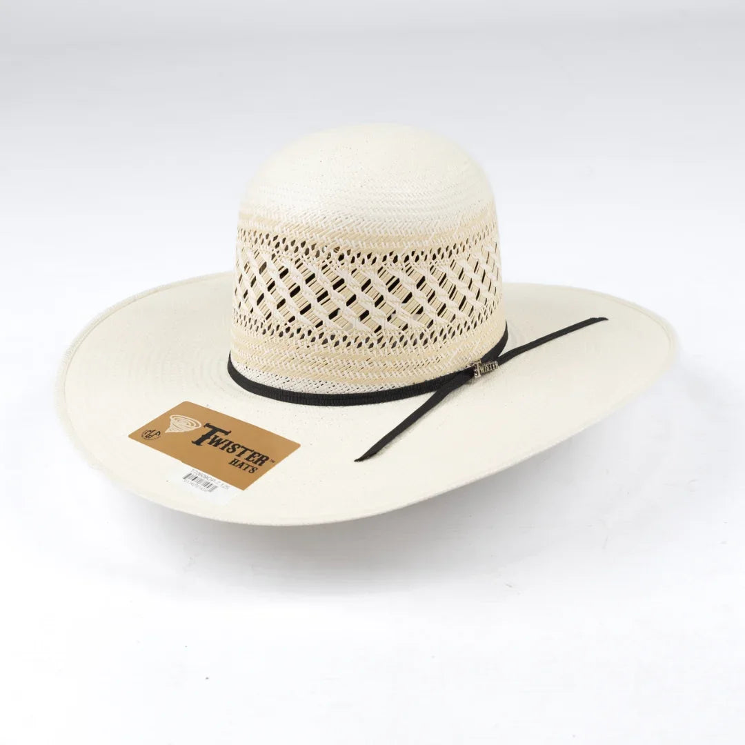 Twister 4.5" Shantung Style Straw Hat T70609OP