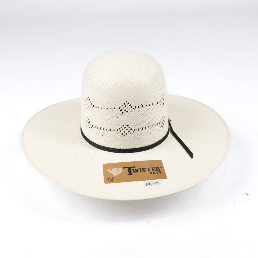 Twister 4.5" Shantung Style Straw Hat T70619OP