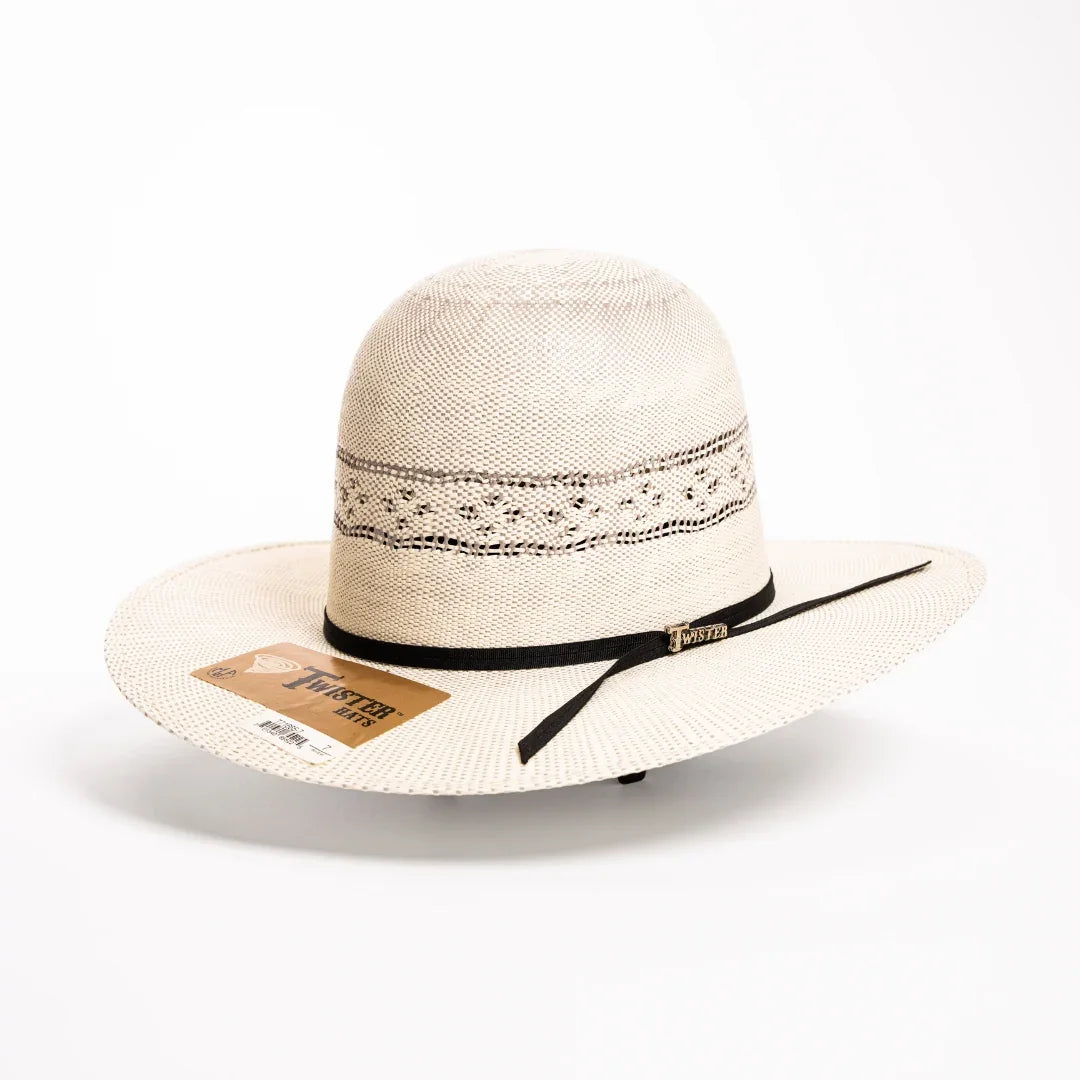 Twister Bangora 3.5" Straw Hat T71665 - Crazy House Western Wear