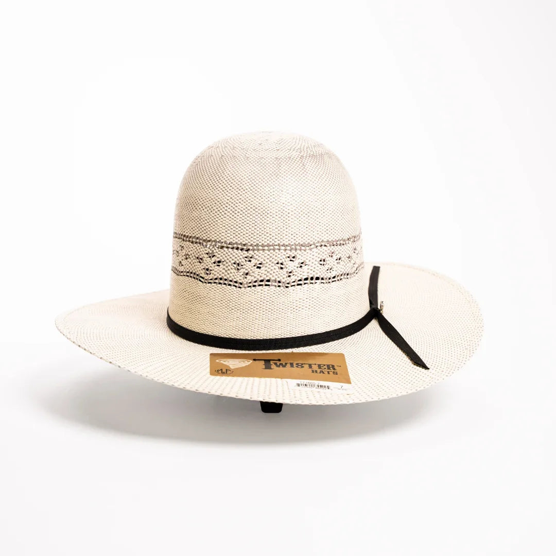 Twister Bangora 3.5" Straw Hat T71665 - Crazy House Western Wear