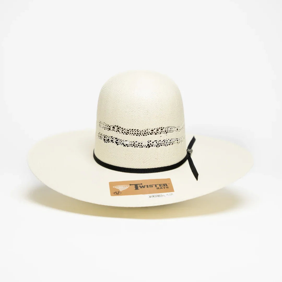Twister Bangora 4.5" Straw Hat T71828 - Crazy House Western Wear