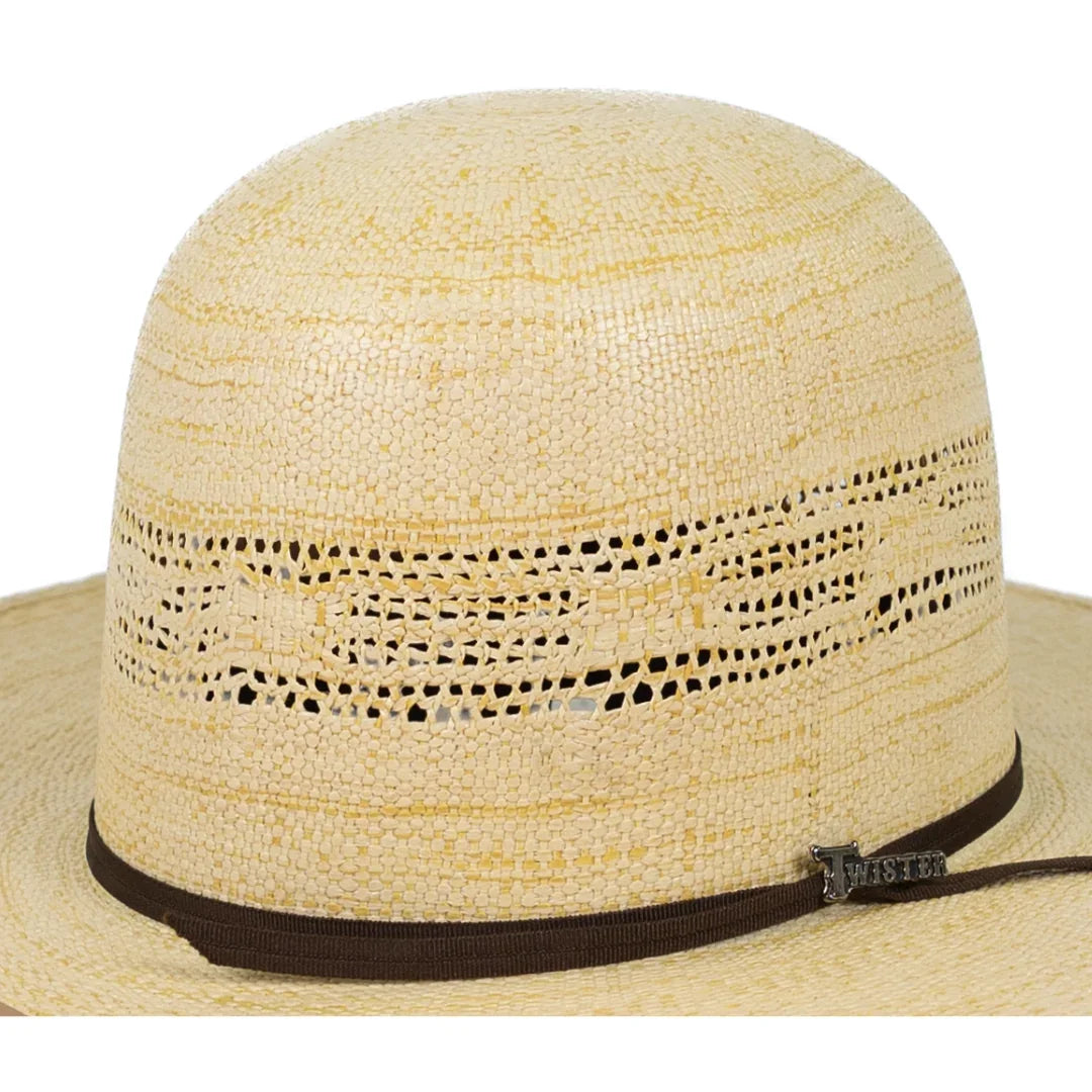 Twister Natural Bangora 4.5" Straw Hat T73375