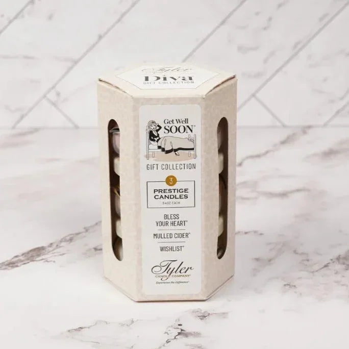 Tyler Candle Company 3 Candle Gift Set - Happy Birthday